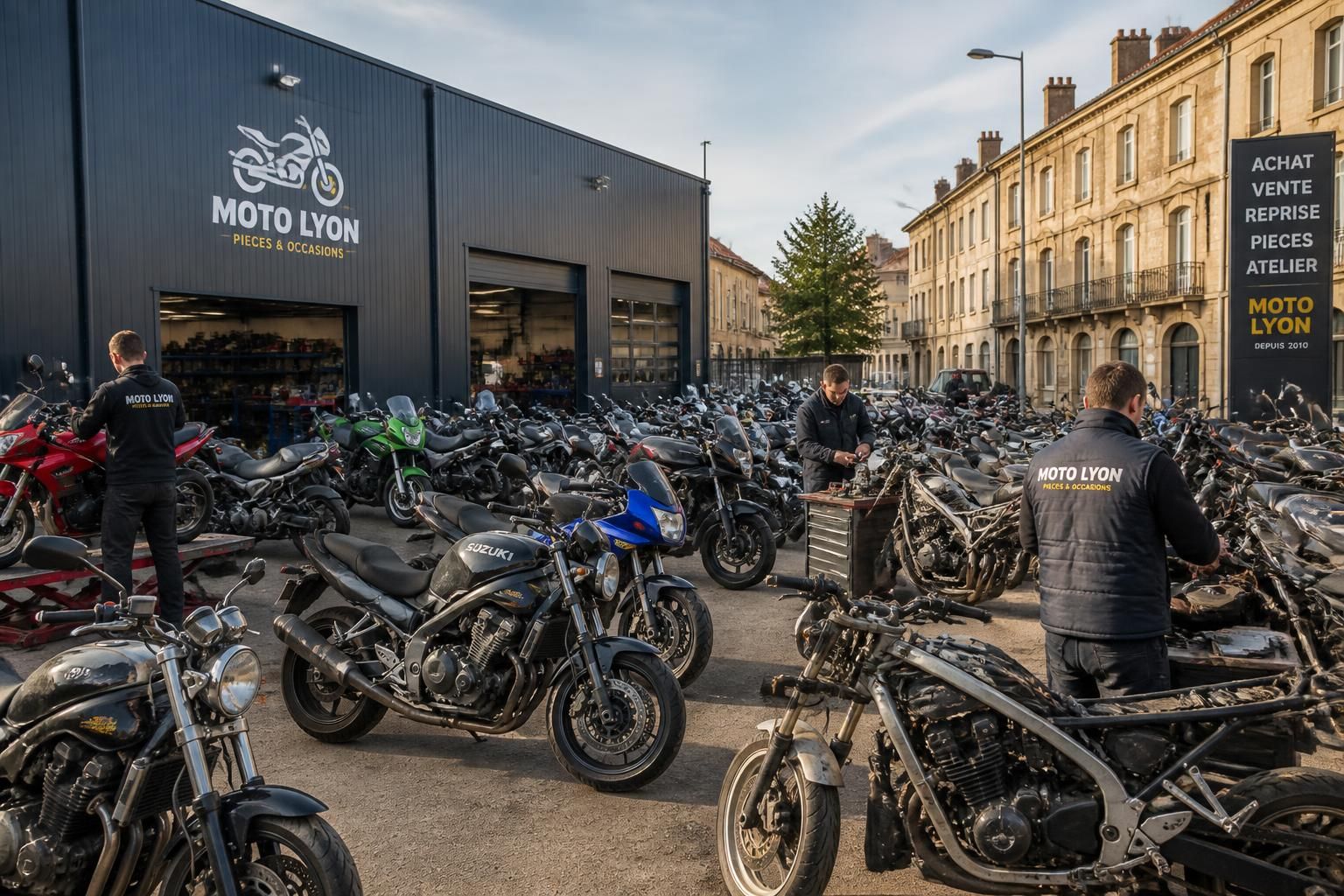 découvrez où trouver une moto casse fiable à lyon en 2026. guide complet pour acheter des pièces détachées de qualité et trouver des professionnels de confiance près de chez vous.