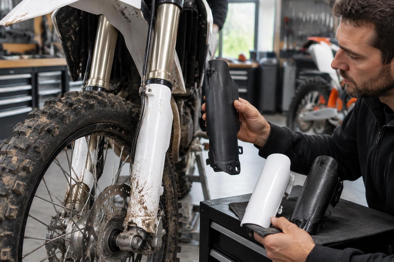 découvrez comment choisir la protection de fourche idéale pour votre moto : matériaux, compatibilité et critères essentiels pour rouler sereinement.