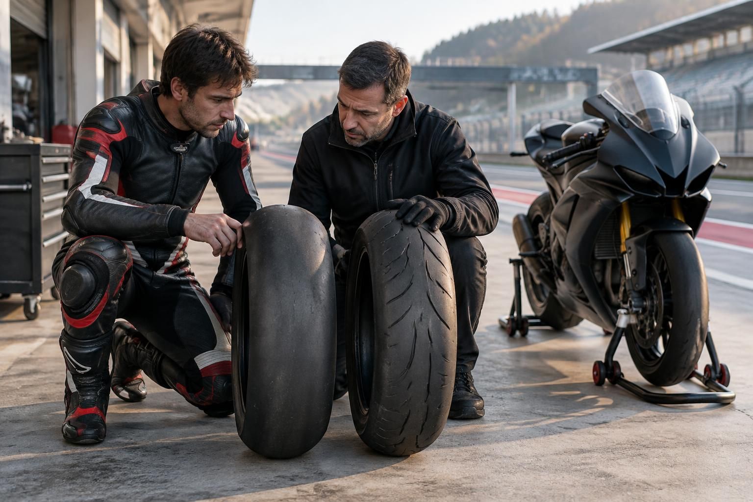 découvrez comment choisir le pneu de piste moto adapté en 2026 selon votre niveau, votre moto et les conditions de roulage.